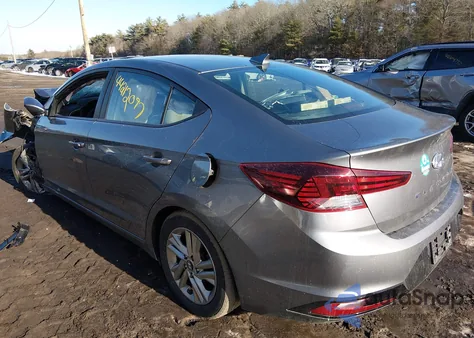 2019 Hyundai Elantra Sel z USA, uszkodzony, nr VIN 5NPD84LFXKH479048